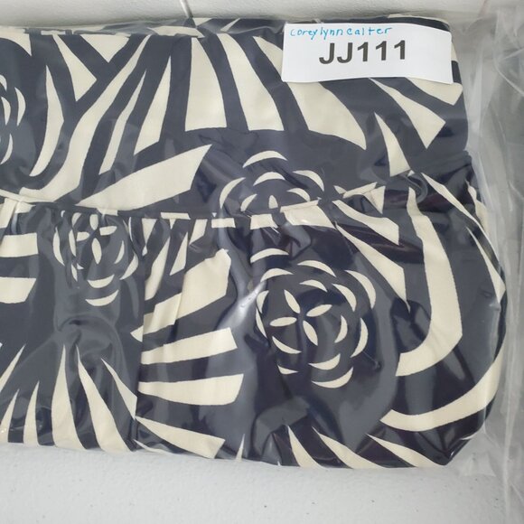 Corey Lynn Calter Womens Blue Cream Abstract Floral A Line Skirt Size M Flowy - Picture 8 of 8